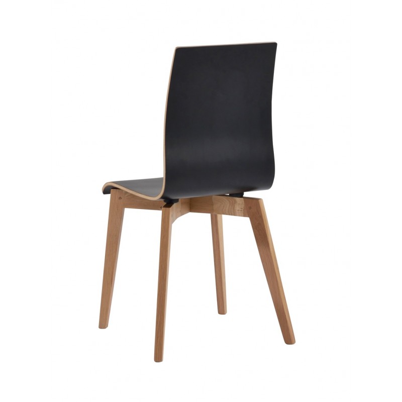 RO Gracy Dining Chair Black/Oak